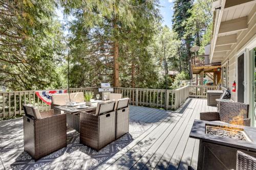 Arrowhead Villas House | 2 Mi to Lake Arrowhead: Pet-Friendly Cabin