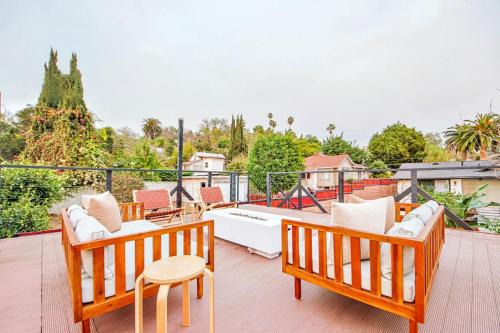 Los Feliz House | 2 Units Oasis Villa w terrace&roofdeck 12 pax