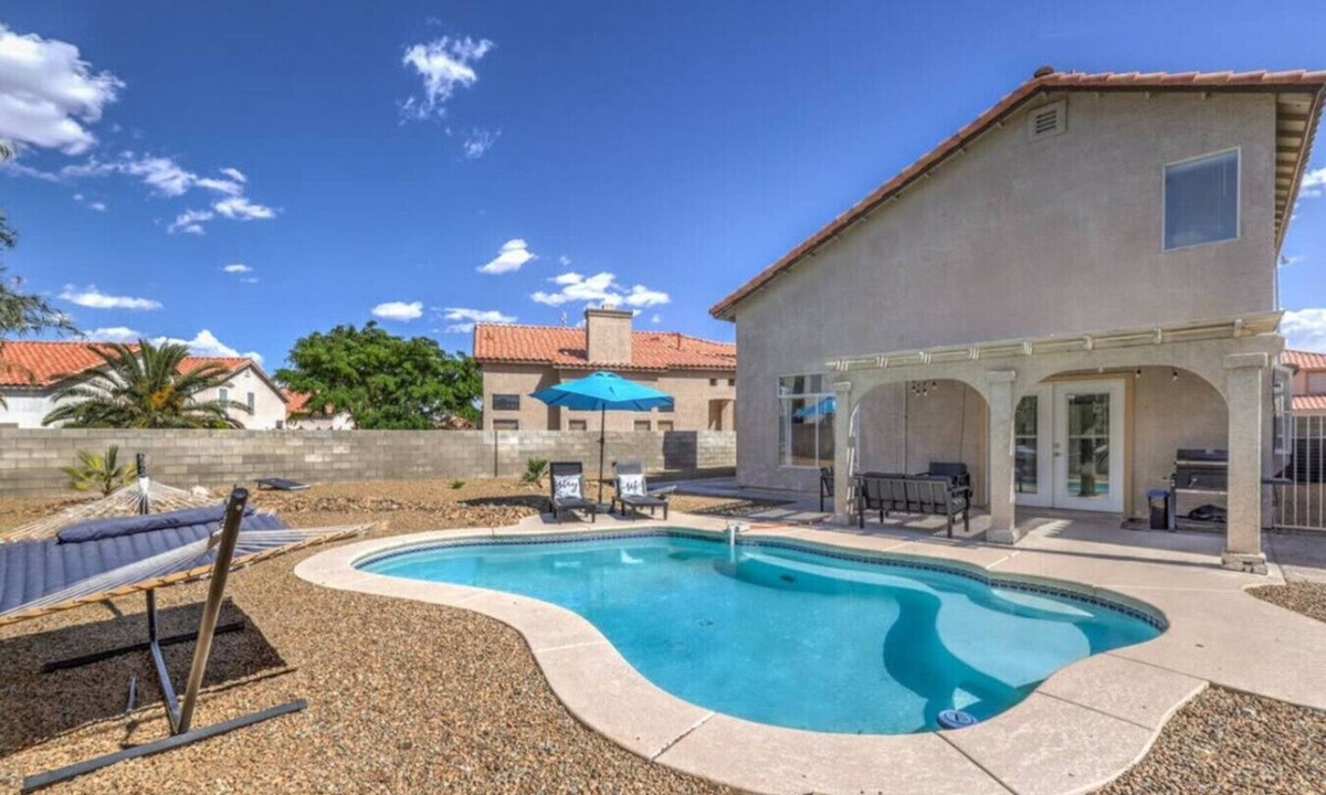 North Las Vegas House | 3BR Modern Pool Oasis Near DT Vegas, Pool Table