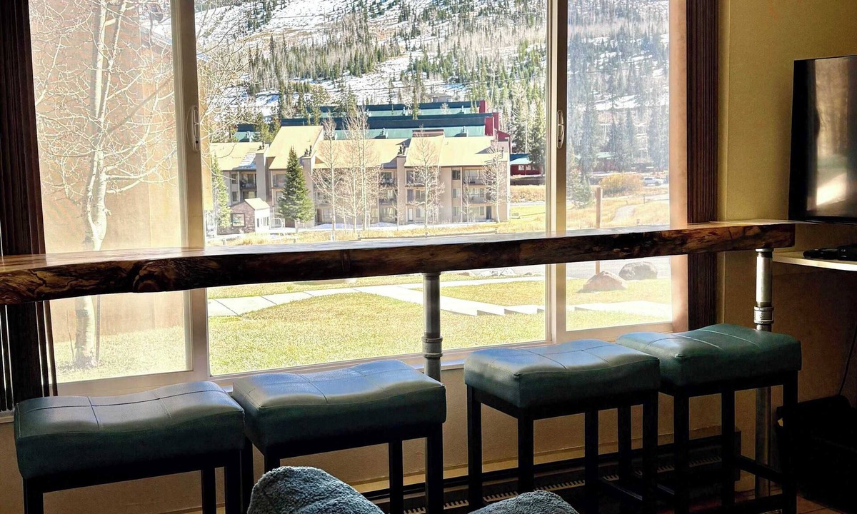 Brian Head Condo | BHV C1 - New Listing! ground level single family with mountain view & fireplace