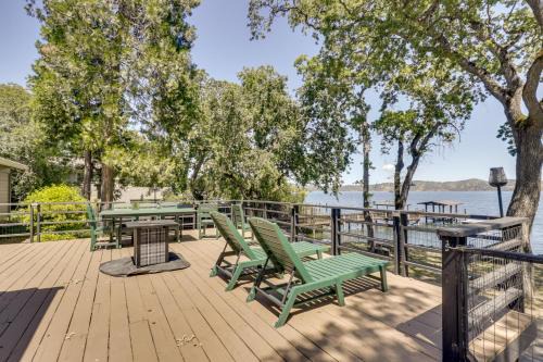 Kelseyville House | Boat Ramp + Dock: Waterfront Home on Clear Lake