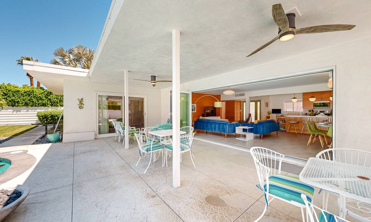 Twin Palms House | Classic, mid-century modern home w/mtn views, private pool and spa - dogs OK