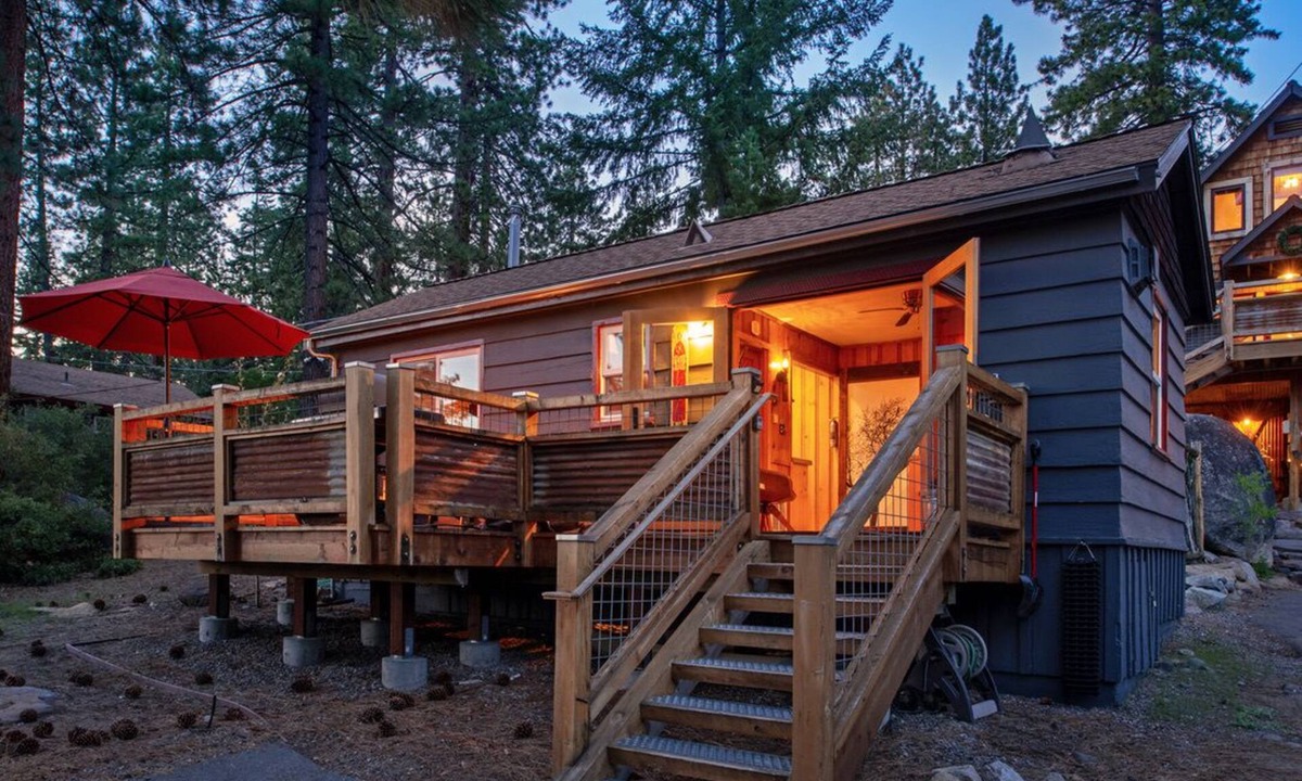 Brockway Cabin | "Classic Tahoe" Cabin with modern amenities, magical and romantic getaway for 2.