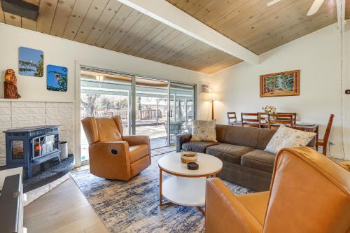 Lakeport House | Clear Lake Gem on Canal w/Dock: Dogs Welcome!