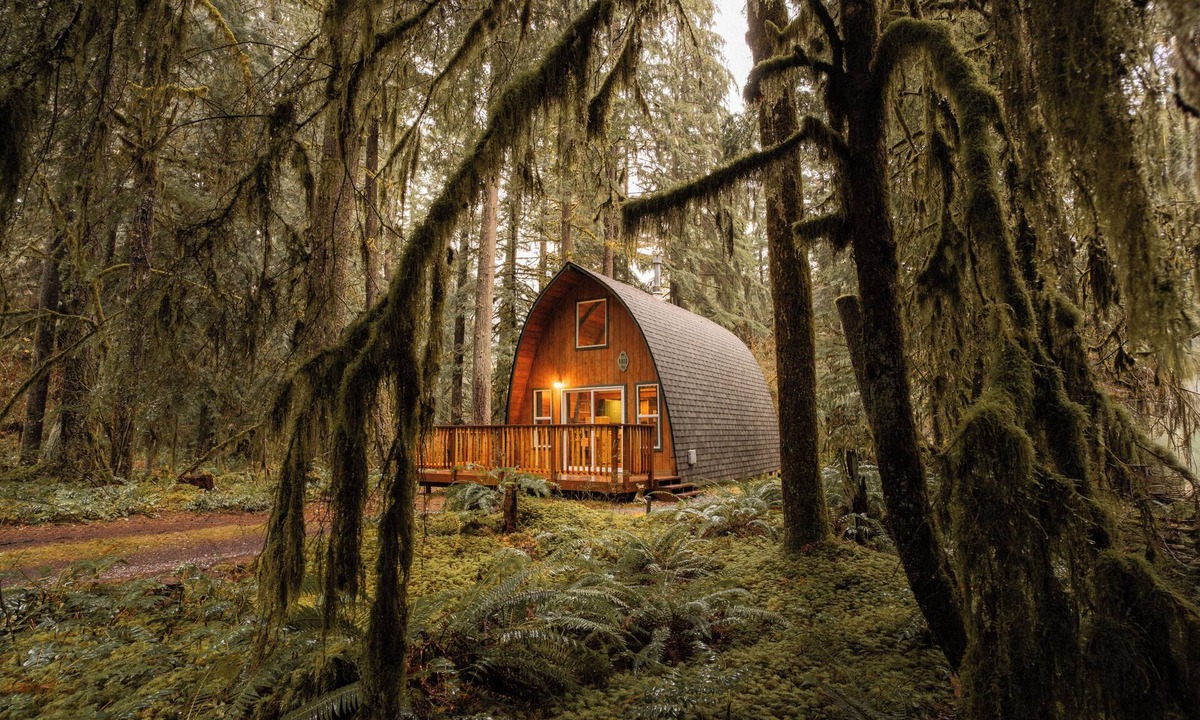 Glacier Cabin | Cozy Arched Cabin, Couple's Retreat, NEW Hot Tub & Barrel Sauna