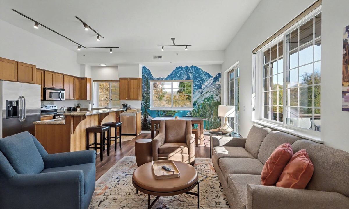 Downtown Leavenworth Condo | Great Views from 2-bedroom condo in Downtown Leavenworth