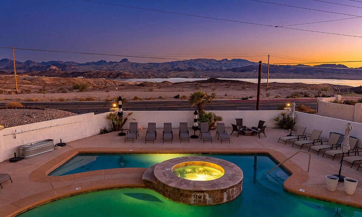 Lake Havasu City House | Havasu Bryce - Lake View, Pool, Spa, Game Room