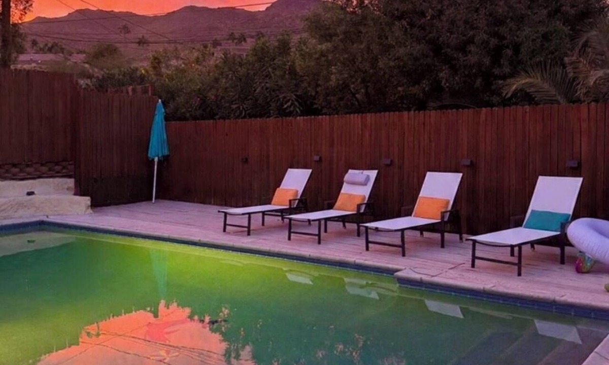 Cathedral City Cove House | Modern Desert Retreat. Pool & Spa . 3 King Suites. Quiet Upper Cove Location