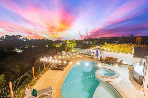 La Jolla Alta Villa | Modern La Jolla Escape Pool Rooftop Views