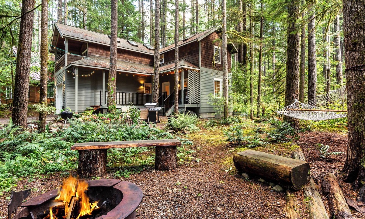 Warnick Cabin | Mt Baker Ski Base: Fast Wi-Fi & Comfy Living Areas