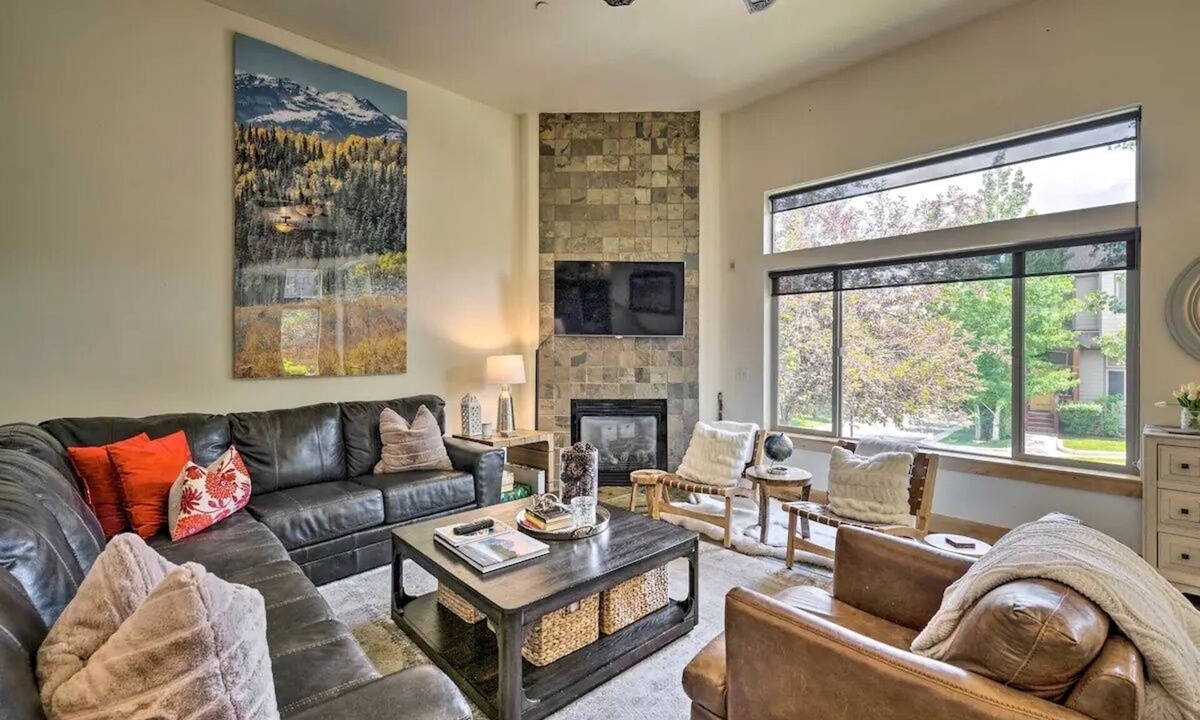 Bear Hollow Village House | New!-Park CityTownhome, View of Olympic Park Mt.