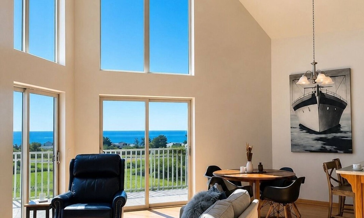 Shelter Cove House | Ocean Vista Getaway Walk to Beach, Marina, Lighthouse & Brewery, Sleeps 8