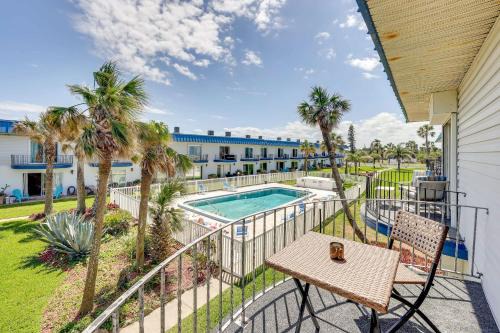 Ormond-by-the-Sea House | Oceanfront Ormond Beach Condo: Patio, Pool Access!
