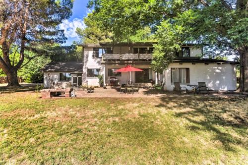 Cottonwood-Verde Village House | Patio & Yard: Dtwn Cottonwood Home!