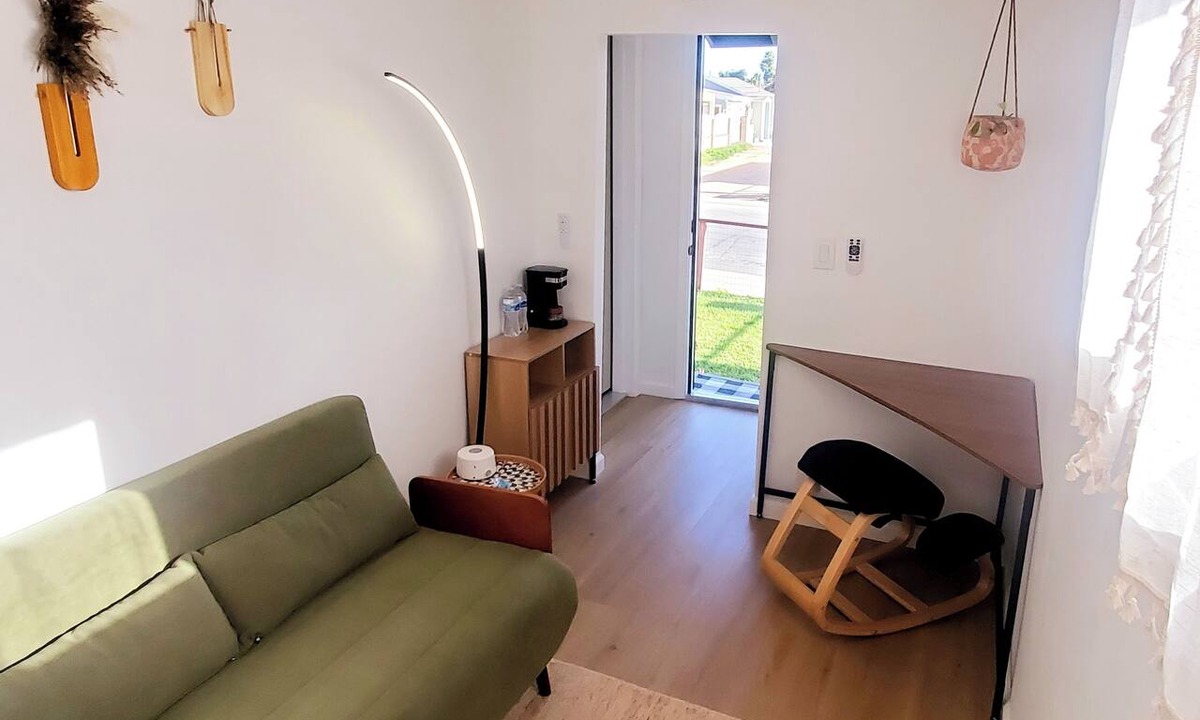 City Heights Apartment | Private Entrance With Crisp Sheets And A Cozy Grotto Shower