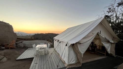 Fallbrook Other | Romantic Mountain Tented Cabin with Spacious Interior and Spectacular Sunsets in California