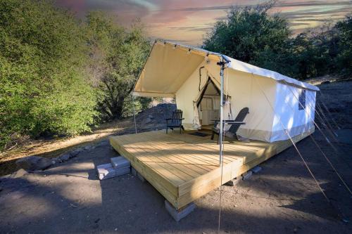 Pauma Valley Other | Secluded Mountain Wall Tent with Scenic Valley Views near Palomar Mountain, CA