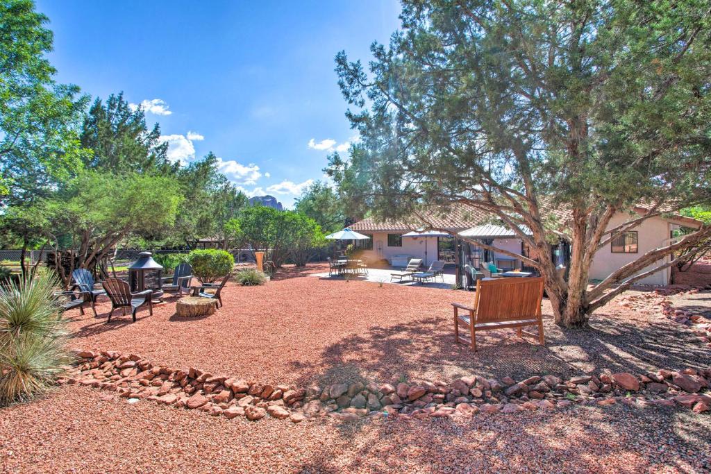 Sedona House | Sedona Retreat with Yard in Quiet Community!