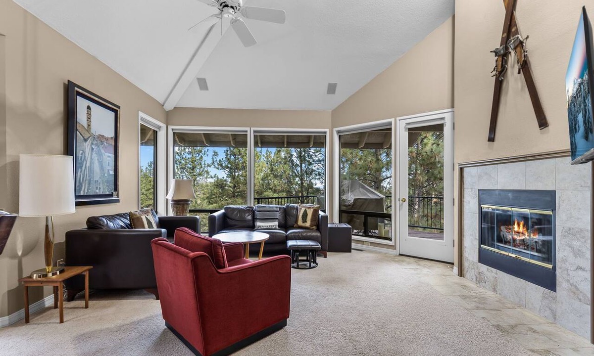 Century West Condo | Soaring Trees, Sounds of the Deschutes River and Easterly Views