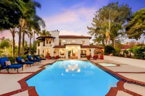 Granite Hills House | Spanish Hacienda Retreat With Pool And Guest House