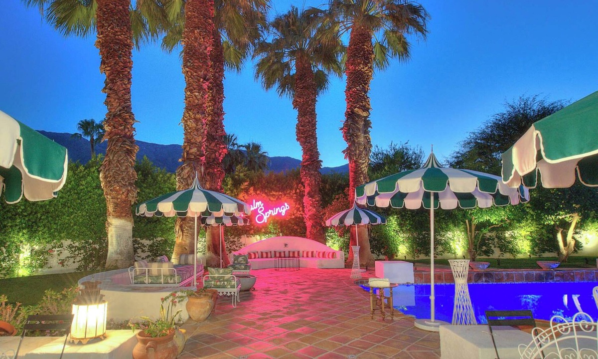 The Movie Colony House | The Movie Colony Hacienda - A Private Spanish Compound In Palm Springs