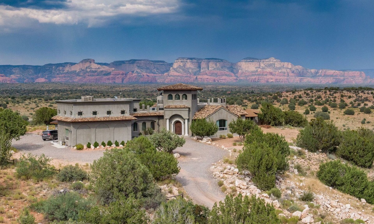 Sedona House | The Sanctuary at Sacred Mesa - Luxury Sedona Home with Red Rock Views!