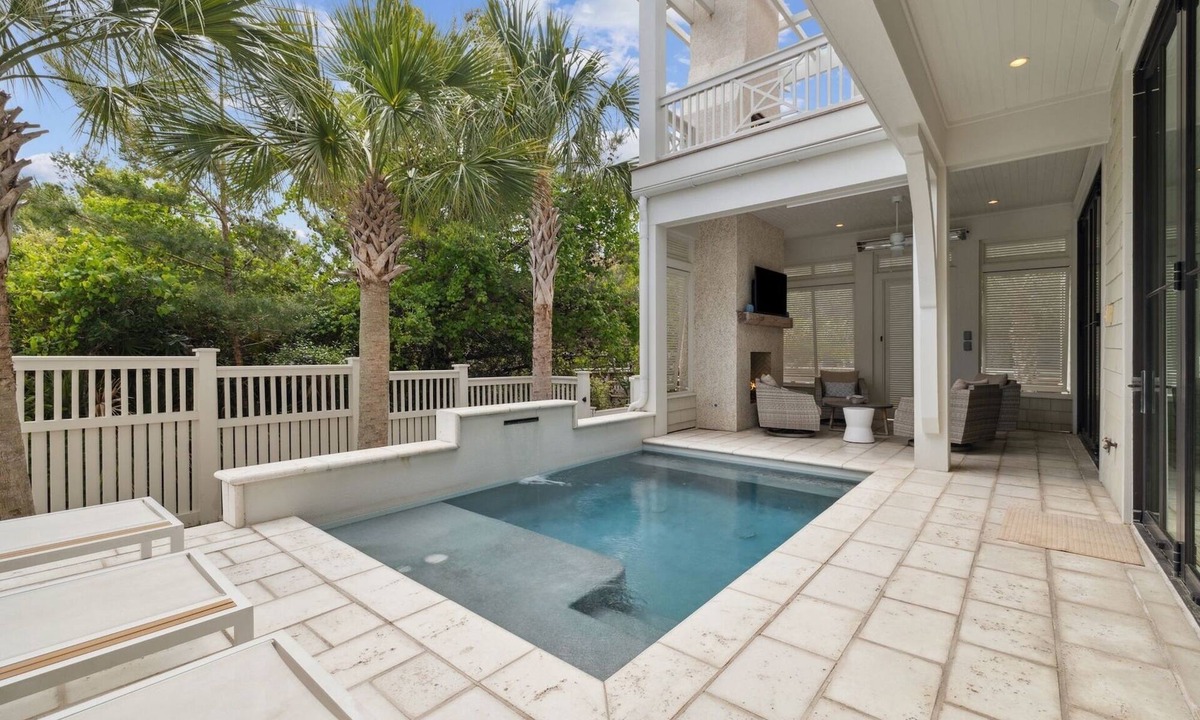 WaterSound Beach House | Two Primary Suites, Pool and Golf Cart