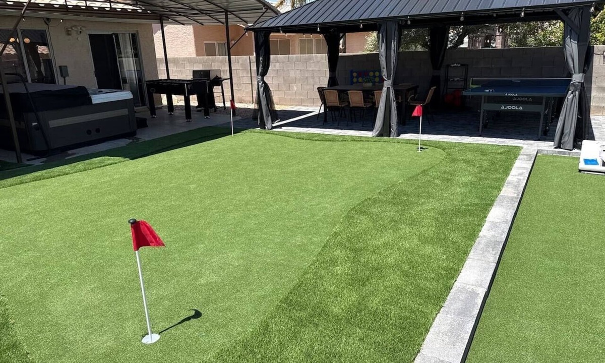 North Las Vegas House | Unwind & Play Vegas Home, Hot Tub+Basketball Court