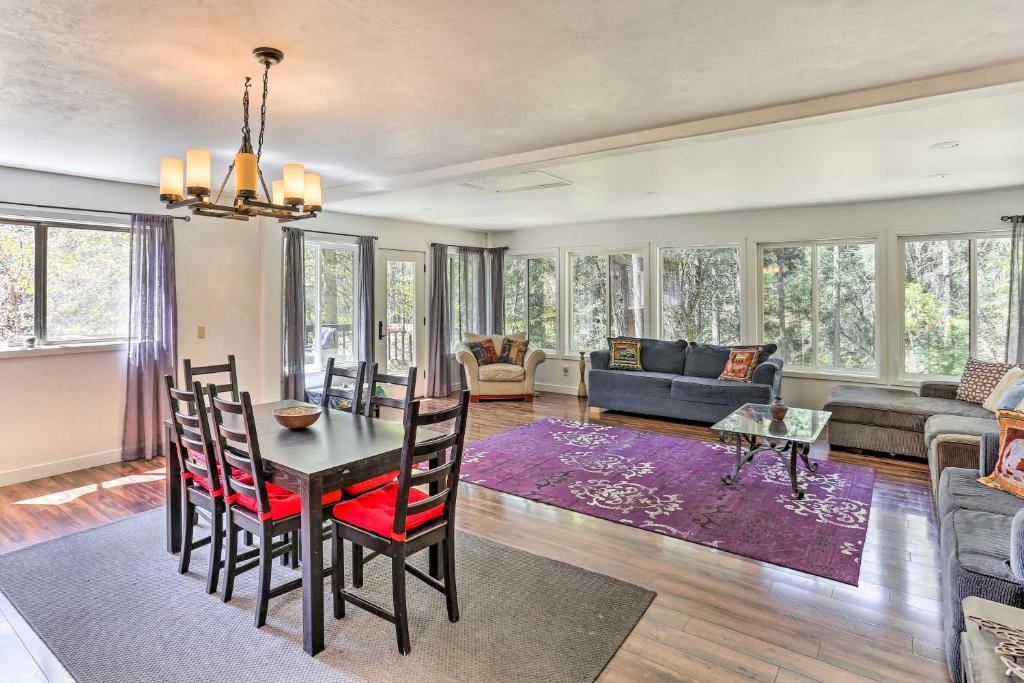 Weaverville House | Vibrant Weaverville Escape w/Deck & Creek!