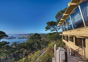 Carmel Hyatt Highlands Inn for your AT&T Open. Great Views, indoor Jacuzzi tub