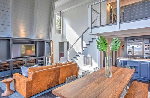 Lake Forest Cottage | 10 Mi to Skiing: Tahoe City A-frame Home