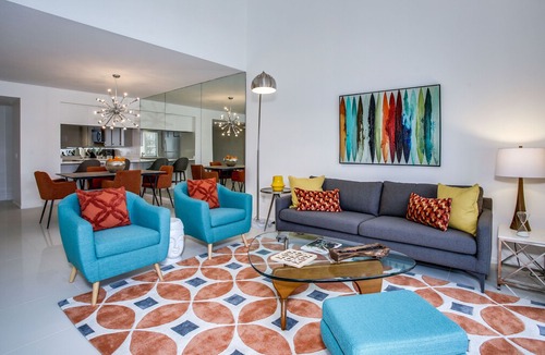 Sunrise Villas Apartment | 2 Bed 2 Bath South Palm Springs Luxury Condo