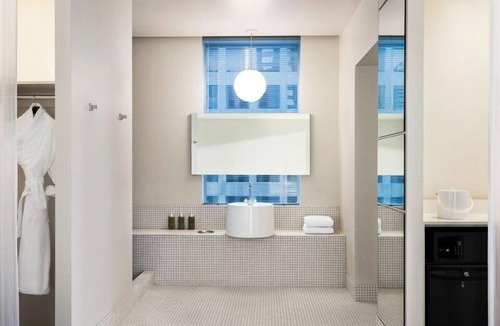 Financial District Hotel | 2 Units - Elegant Stay w/City Views, Fire Pit & Prime Downtown LA Location