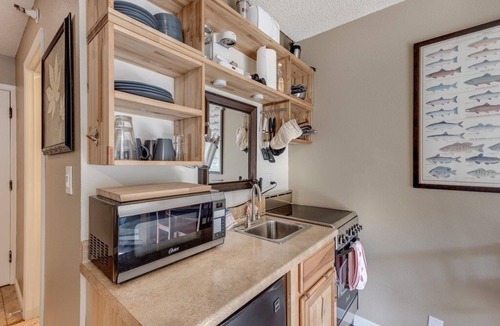 Glacier Condo | 37SLL - Economical - Convenient - Kitchenette - Sleeps 2 by RedAwning