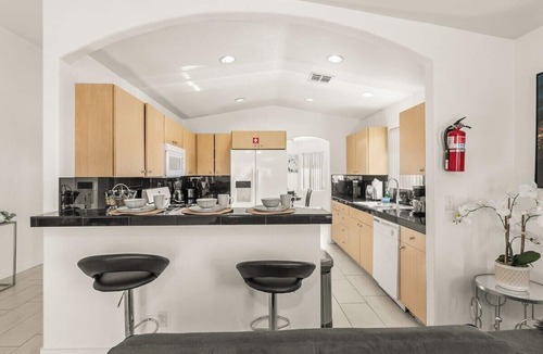 Desert Hot Springs House | 3BR Desert Escape , Pool, Views & Mini Golf