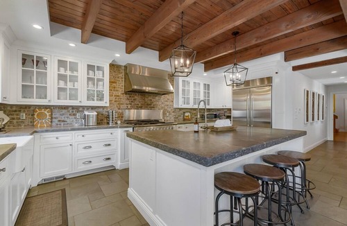 Arnold Cabin | 5 BR 5 BA W/FENCED BACK YARD STEPS AWAY FROM THE ARNOLD RIM TRAIL