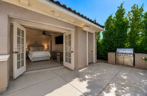 North Las Vegas House | 8BR/5BA Exquisite Villa - Beach-Entry Pool, Spa, Pickleball ★
