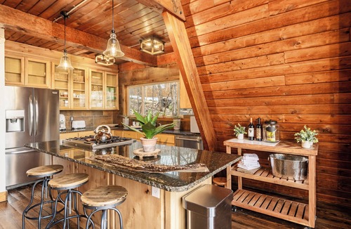 Sundance Cabin | "A" Frame of Mind - 4 bed/3 bath, Close to Resort/Hiking, Hot Tub, Sauna, Views, Outdoor Fire Pit
