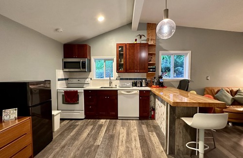 Lake Forest Park Cabin | A private newly renovated cabin surrounded by trees