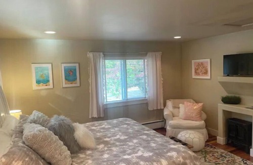 Anacortes House | Adorable 1 bed Guest House w/cozy elec. fireplace