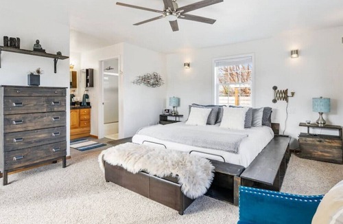 Woodstock House | Amenity packed Bungalow w/Office & Hot Tub - Pet Friendly!