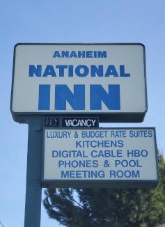 Southwest Anaheim Hotel | Anaheim National Inn