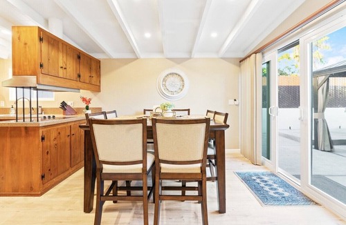Bay Park House | Bay Park Retreat with Backyard Fire Pit, Hot Tub, Ping Pong & Cornhole