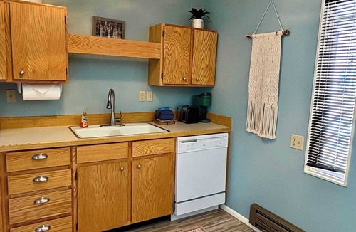 Brian Head Condo | BHV C1 - New Listing! ground level single family with mountain view & fireplace