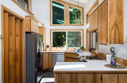 Florence House | Breathtaking Lake Front Home W/Private Dock, Amazing Views, and Fire Pit