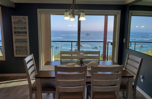 Brookings Condo | "By The Sea" Oceanfront Updated Rainbow Rock Condo, Spectacular Views, 1st Floor