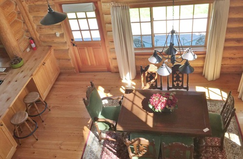 Camp Sherman House | Camp Sherman log house on private 32 acre creekside estate