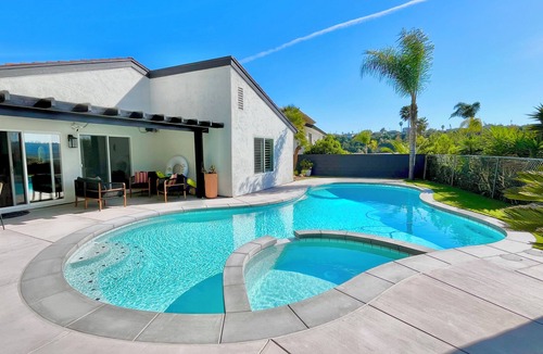 Allied Gardens House | Canyon View Tranquil Oasis w/Private Pool and Dreamy Sunsets, New Backyard