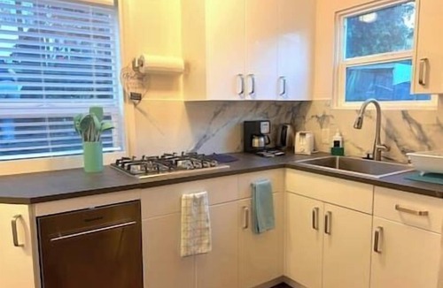 Bridgeview Apartment | CasaViva Nest · Cute Studio w/Patio, Firepit — Walk to Eats, Near Zoo, SeaWorld