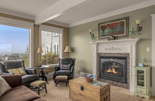 Newport House | Castello Del Mare - Ocean views Hot tub Dogs OK